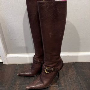 Christian Dior leather boots in 37